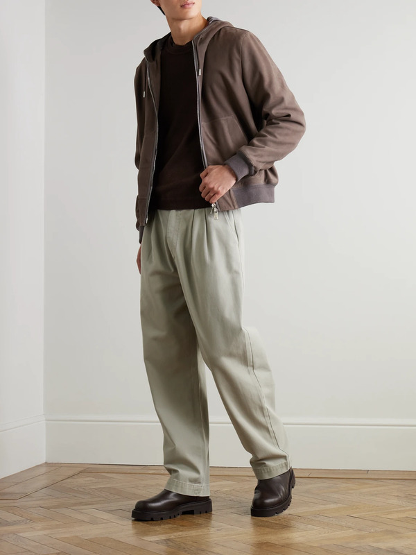  Allude - Cashmere Sweater - Men - Brown - S 