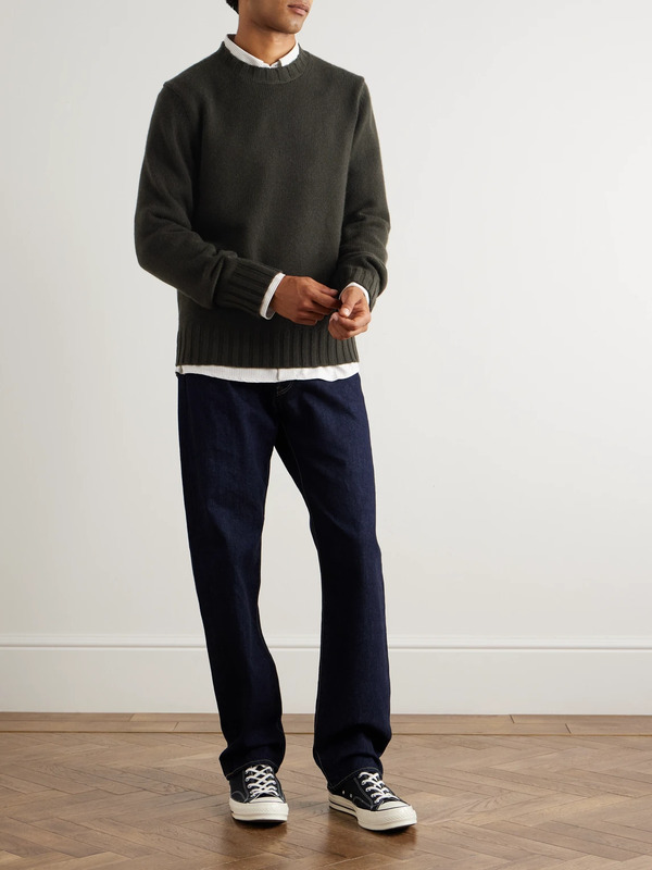  Allude - Cashmere Sweater - Men - Green - M 