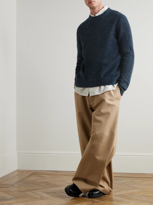  Allude - Slim-fit Cashmere Sweater - Men - Blue - S 