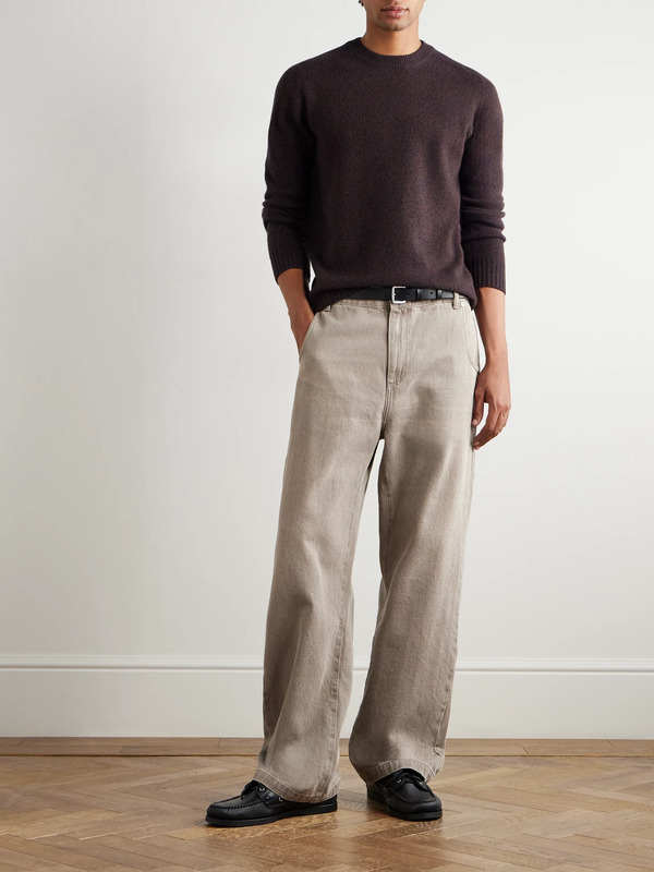  Altea - Wool And Cashmere-blend Sweater - Men - Brown - S 