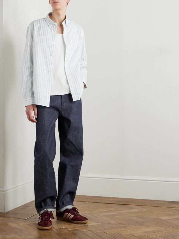  A.p.c. - Fairfax Wide-leg Jeans - Men - Blue - Uk/us 28 
