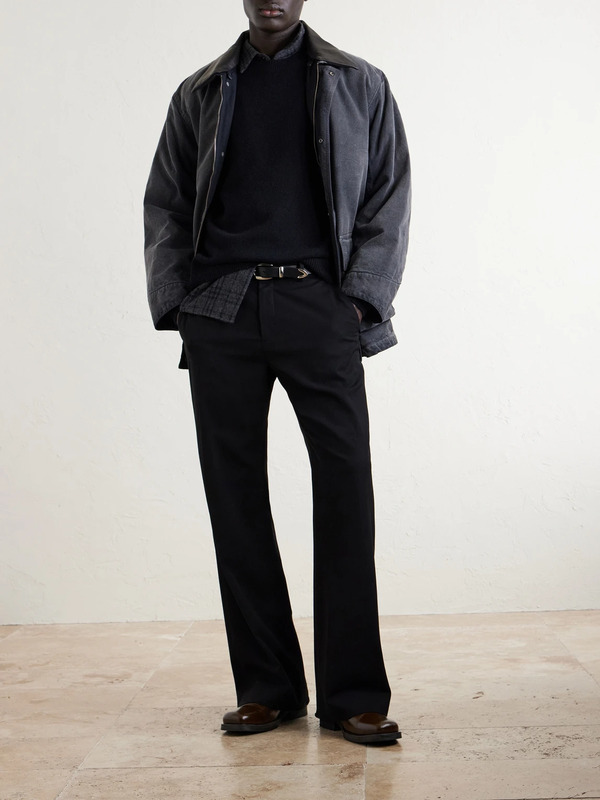  Auralee - Cashmere Sweater - Men - Black - 3 