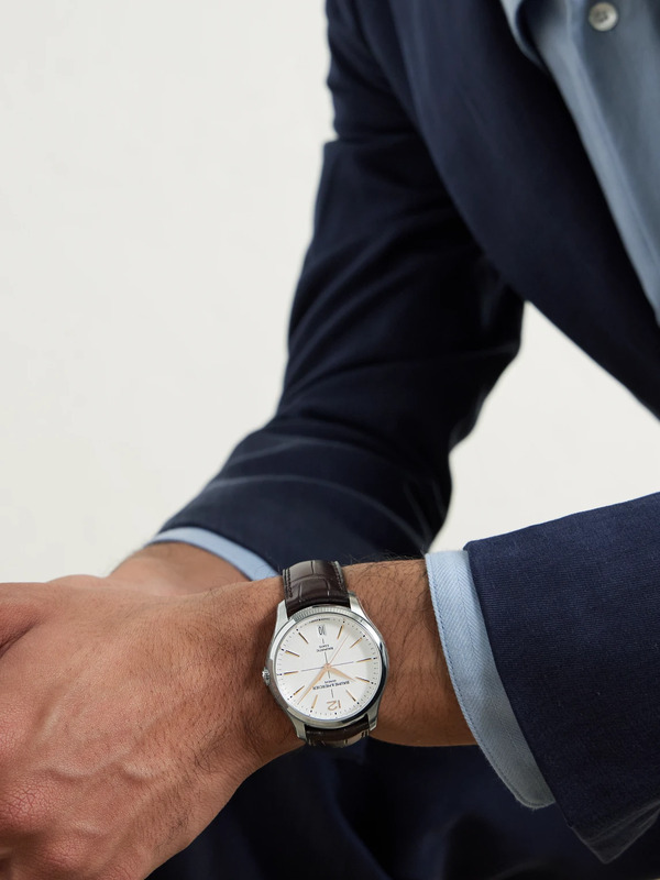  Baume & Mercier - Clifton Automatic 39mm Stainless Steel And Alligator Watch, Ref. No. 10773 - Men - White 