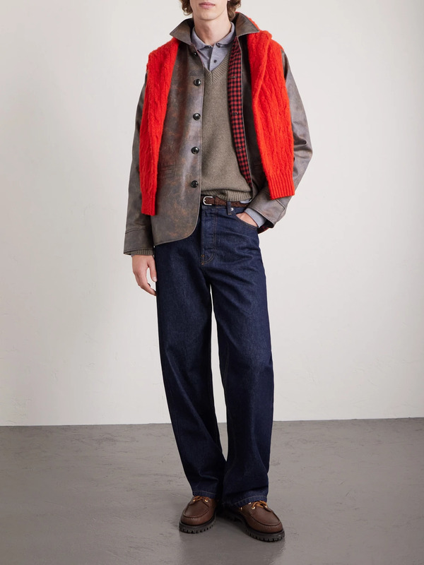  Beams Plus - Car Coat Jacket - Men - Brown - M 