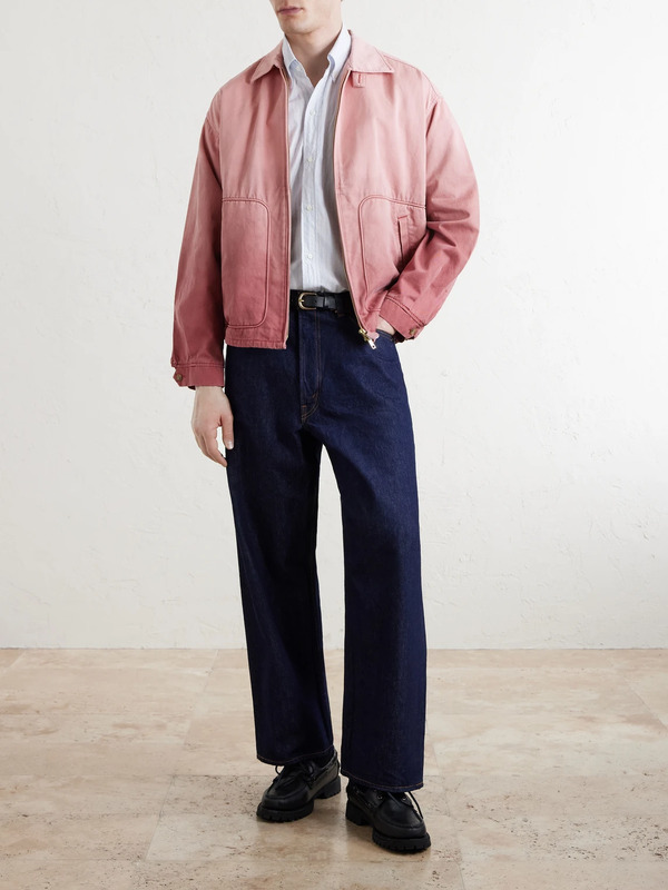  Beams Plus - Cotton-twill Blouson Jacket - Men - Pink - S 