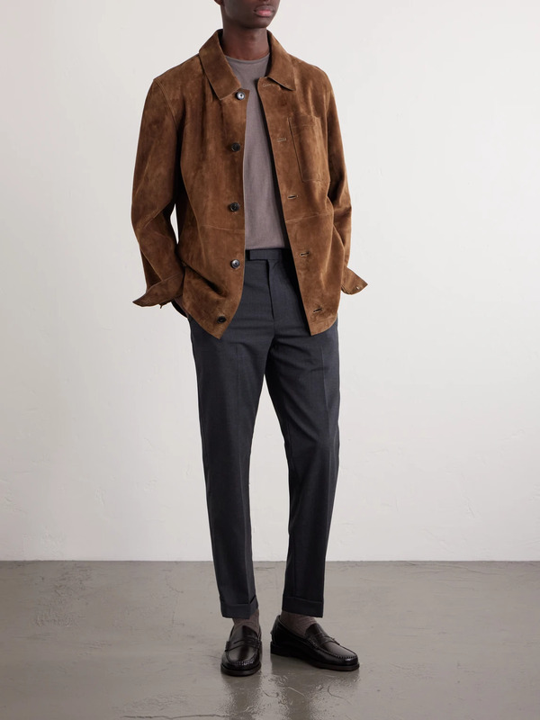  Beams Plus - Ivy Straight-leg Woven Suit Trousers - Men - Gray - S 