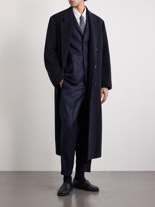  Beams Plus - Wool-blend Flannel Blazer - Men - Blue - S 