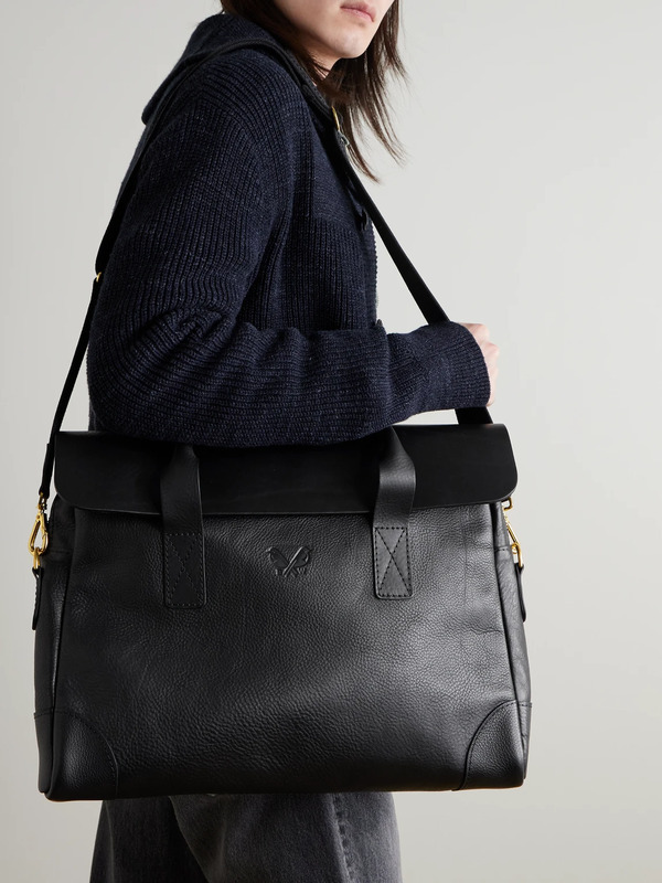  Bennett Winch - Full-grain Leather Briefcase - Men - Black 
