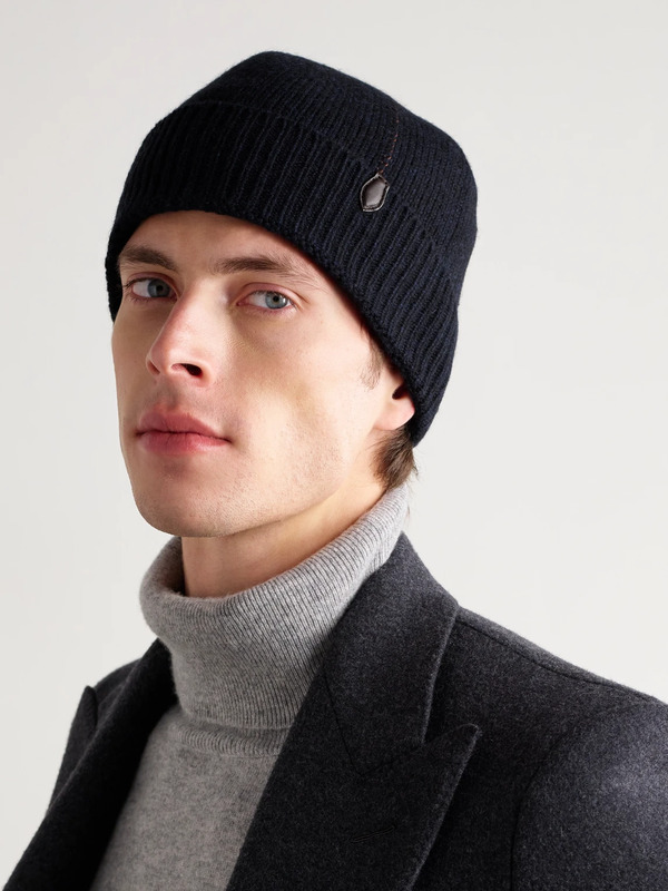  Berluti - Cashmere Beanie - Men - Blue 