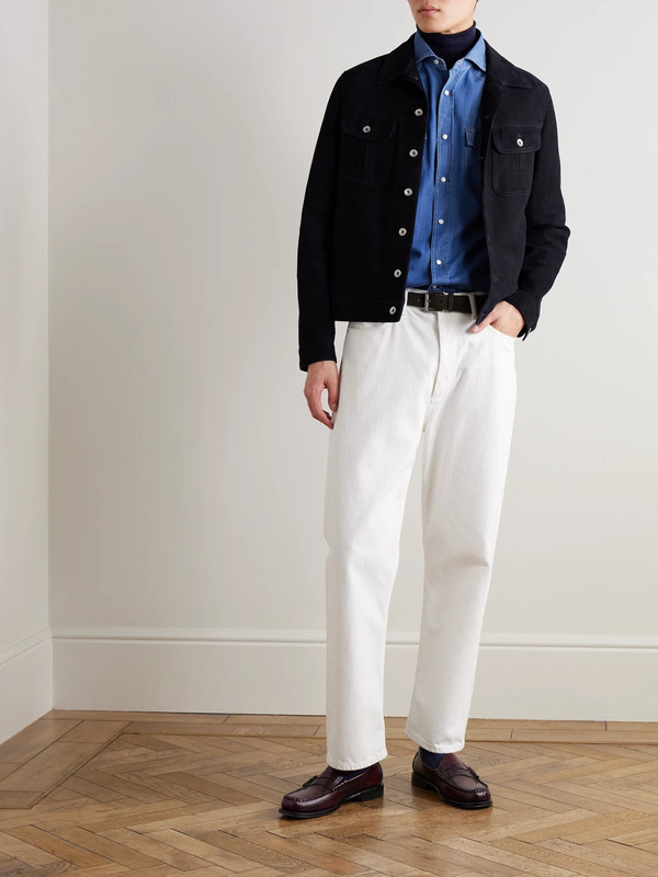  Brunello Cucinelli - Denim Shirt - Men - Blue - S 
