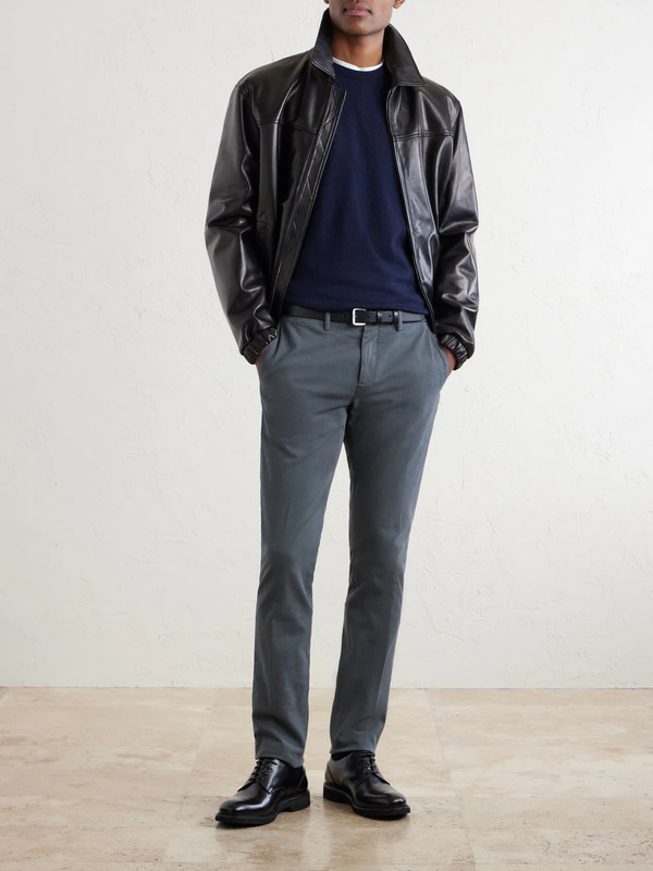  Canali - Cashmere Sweater - Men - Blue - It 46 