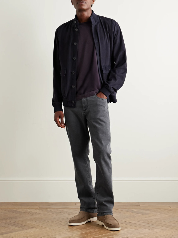  Canali - Slim-fit Jeans - Men - Gray - It 58 