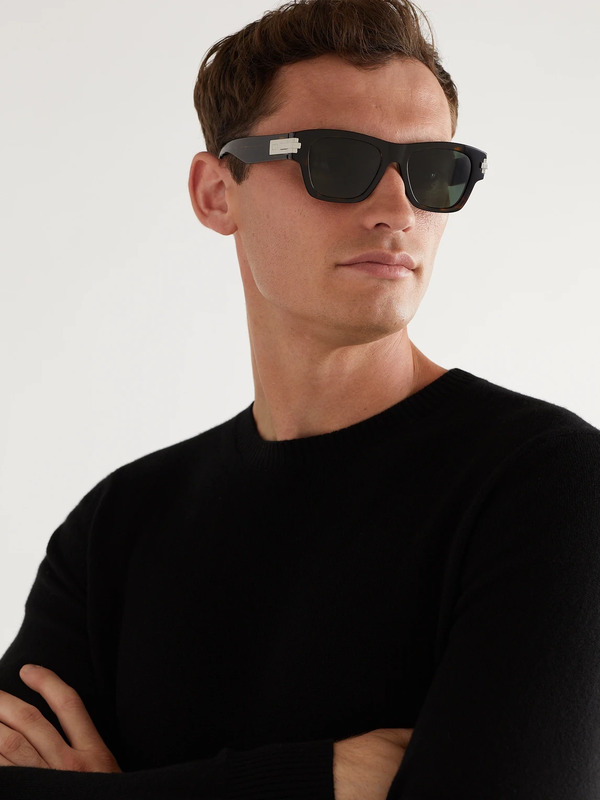  Dior Eyewear - Diorblacksuit Xl S2u Square-frame Tortoiseshell Acetate Sunglasses - Men - Tortoiseshell 
