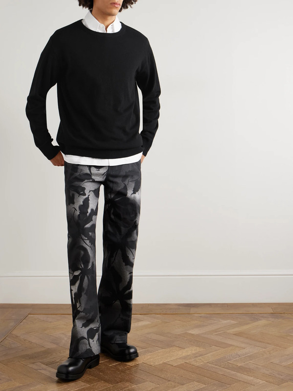  Dries Van Noten - Cashmere Sweater - Men - Black - S 