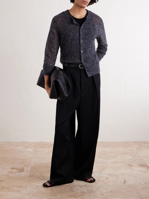  Dries Van Noten - Knitted Cardigan - Men - Blue - S 