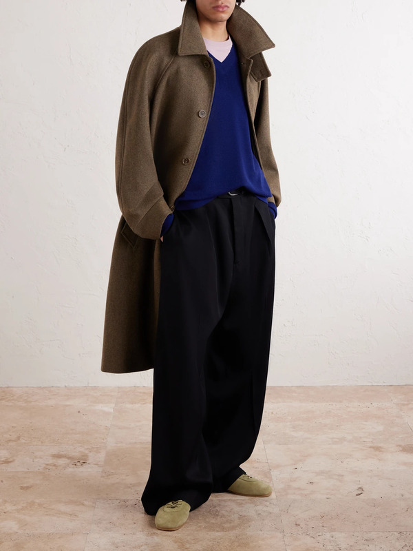  Dries Van Noten - Merino Wool Sweater - Men - Blue - S 