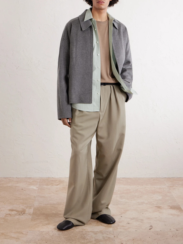  Dries Van Noten - Merino Wool Sweater - Men - Brown - S 