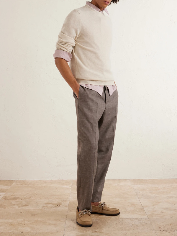  Fedeli - Argentina Persia Cashmere Sweater - Men - Neutrals - It 46 