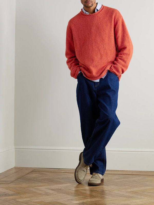  Folk - Barrel-leg Jeans - Men - Blue - Uk/us 32 
