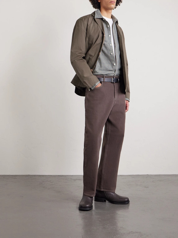  Folk - Barrel-leg Jeans - Men - Brown - Uk/us 28 