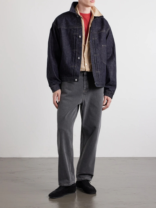  Folk - Barrel-leg Jeans - Men - Gray - Uk/us 28 
