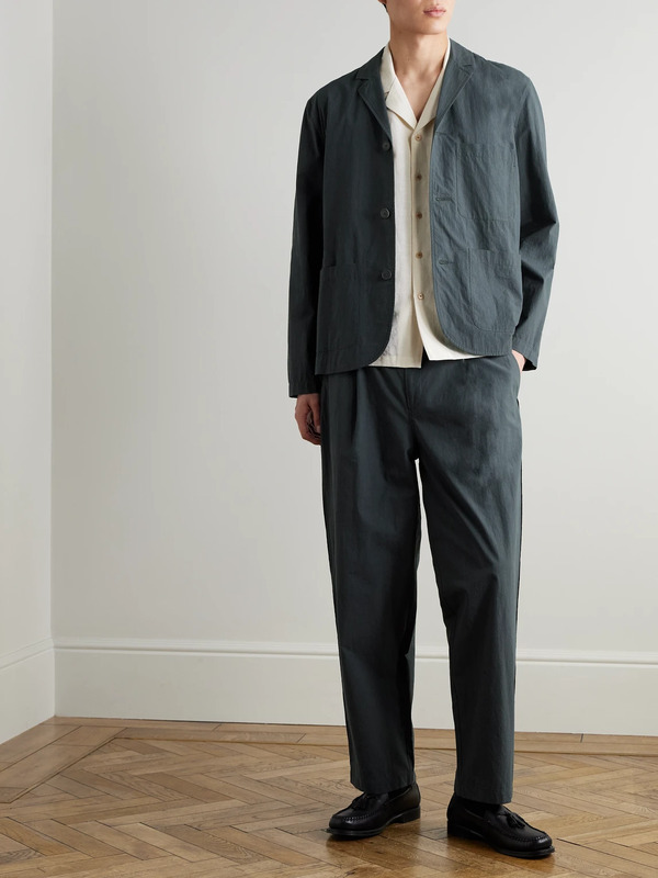  Folk - Cotton Suit Jacket - Men - Gray - S 