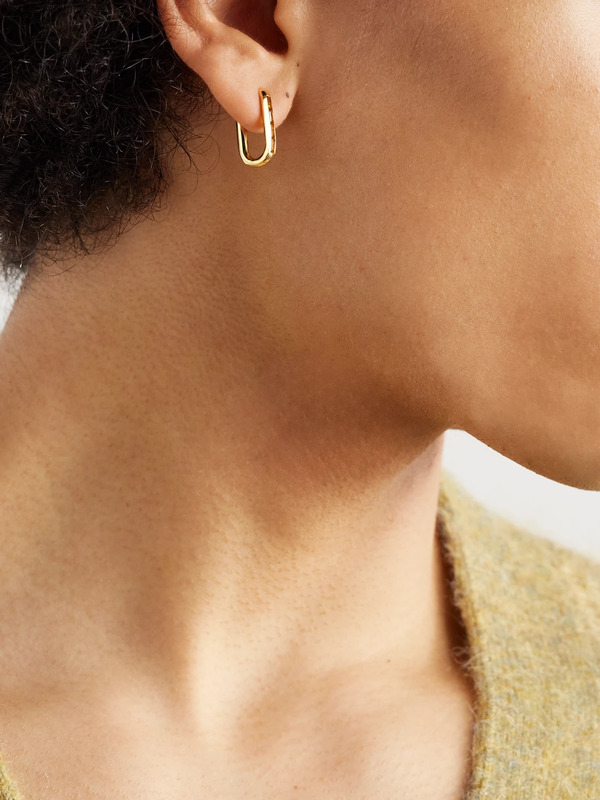  Foundrae - 18-karat Gold Citrine Single Earring - Men - Gold 