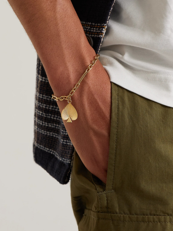  Foundrae - Reverie Medium 18-karat Gold Bracelet - Men - Gold 