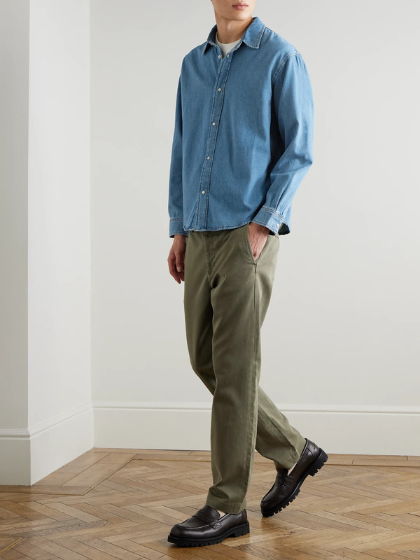 Frame - Classic Denim Shirt - Men - Blue - S 