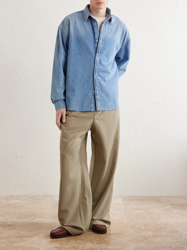  Frame - Denim Shirt - Men - Blue - Xs 