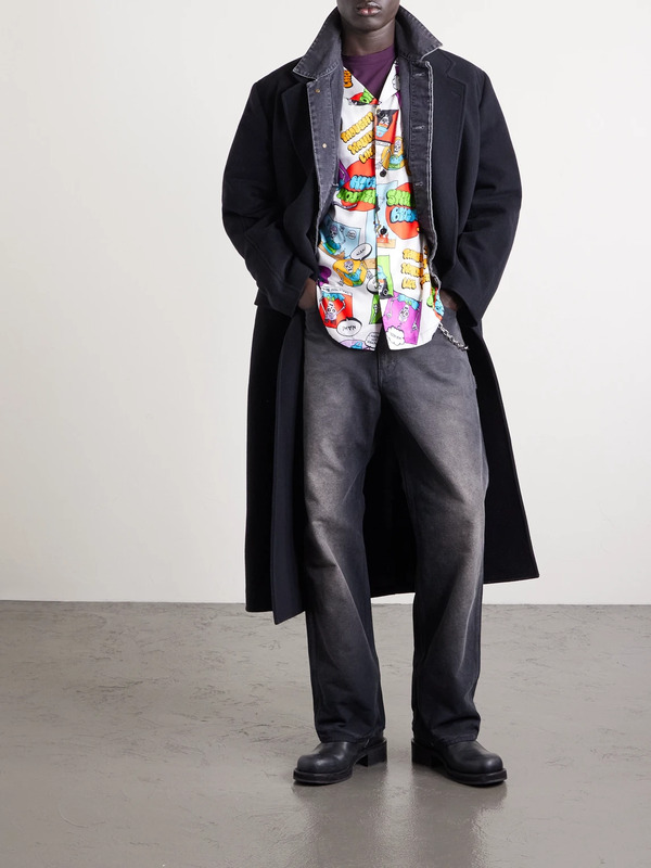  Gallery Dept. - Skeleton Beach Edition Wilson Printed Twill Shirt - Men - Multi - S 