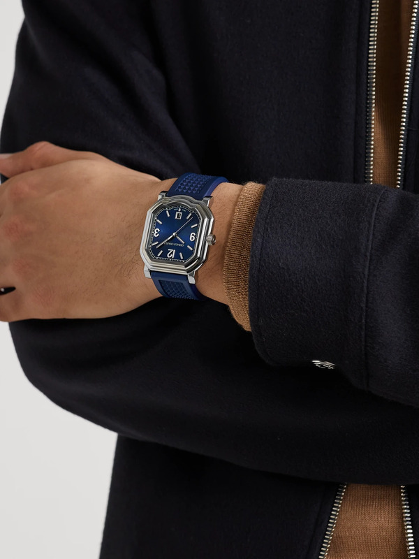  Gerald Charles - Gc Sport Automatic 39mm Titanium And Rubber Watch, Ref. No. Gc2.0-tx-tn-01 - Men - Blue 
