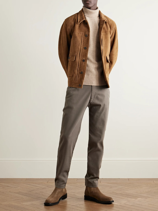  Hartford - Wool Rollneck Sweater - Men - Neutrals - M 