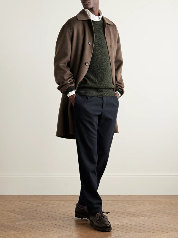  Hartford - Wool Sweater - Men - Green - M 
