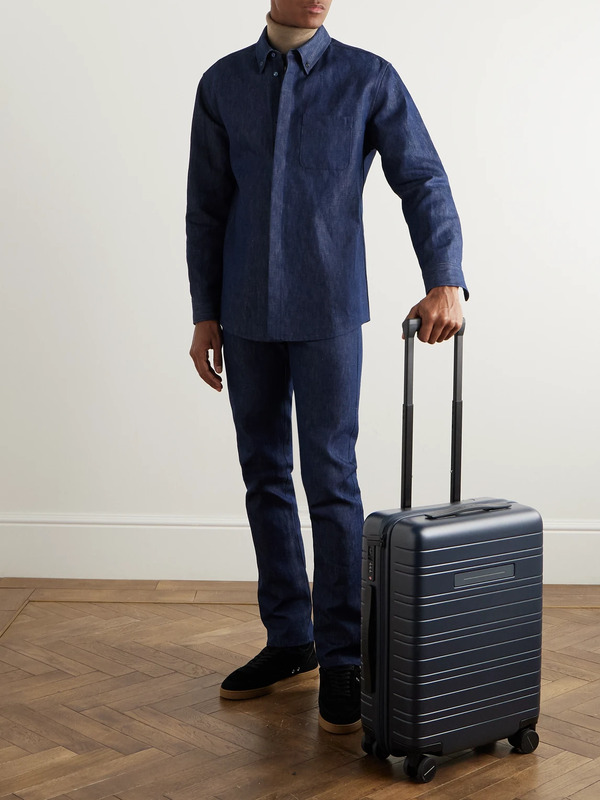  Horizn Studios - H5 Essential Id 55cm Polycarbonate Suitcase - Men - Blue 