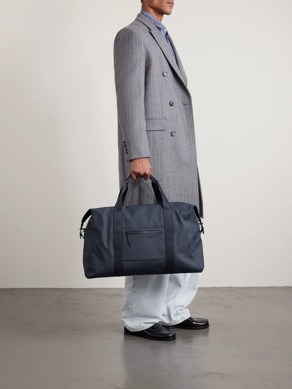  Horizn Studios - Sofo Weekender L Waxed Cotton-blend Canvas Holdall - Men - Blue 