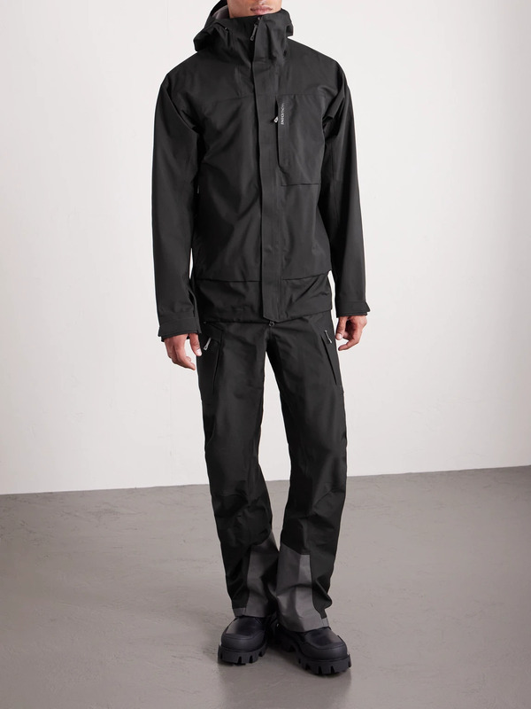  Houdini - Rollercoaster Recycled Hooded Ski Jacket - Men - Black - S 