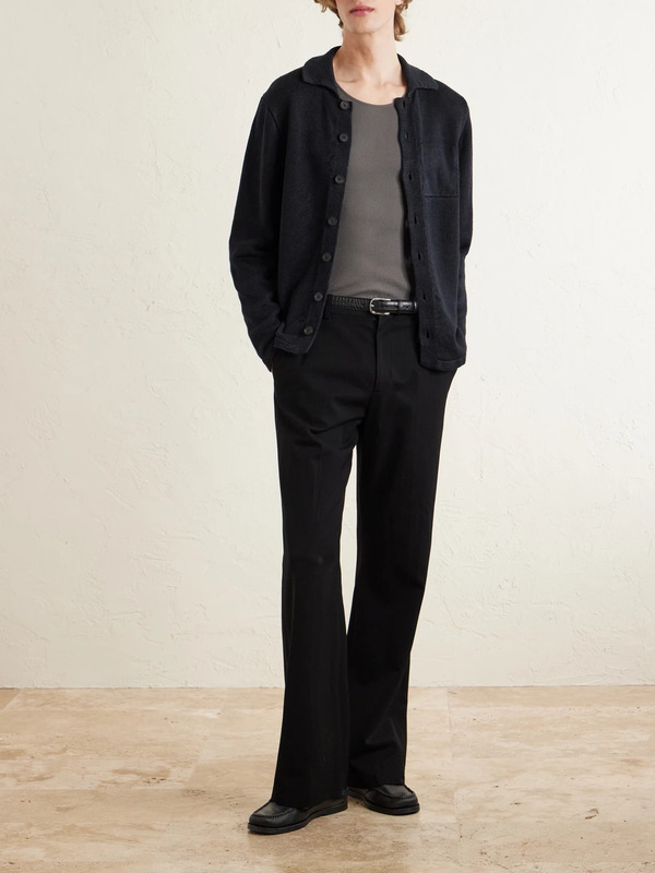  Inis Meáin - Linen Cardigan - Men - Black - S 