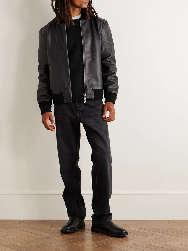  Inis Meáin - Wool And Linen-blend Sweater - Men - Black - Xxl 