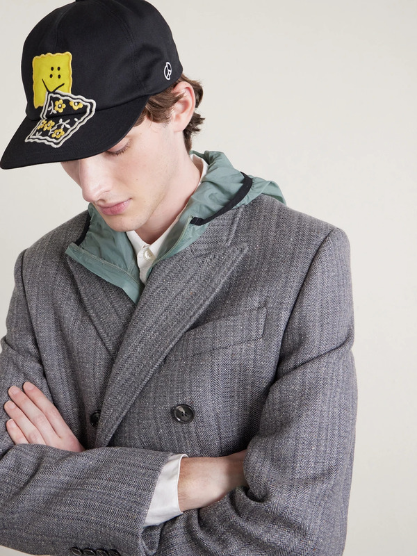  Kapital - Chino Logo-embroidered Twill Baseball Cap - Men - Black 