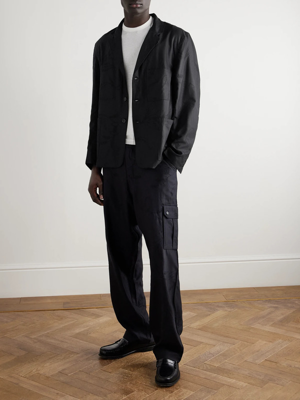  Kardo - Somesh Checked Cotton Blazer - Men - Black - Xl 