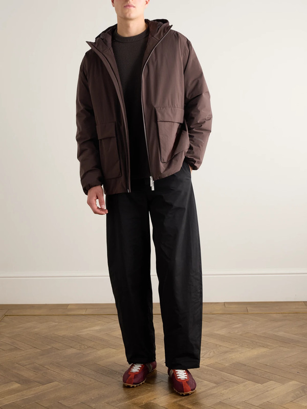 Laminar - Shell Hooded Parka - Men - Brown - M 