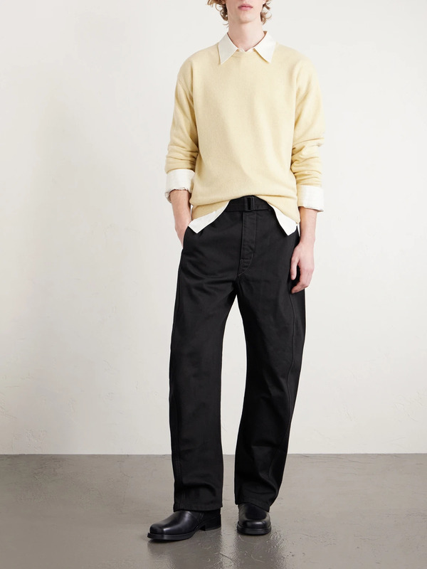  Lemaire - Belted Jeans - Men - Black - Xs 