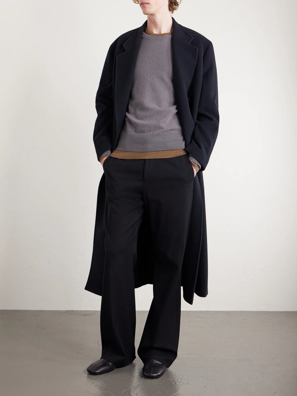  Lemaire - Wool And Cashmere-blend Sweater - Men - Gray - S 