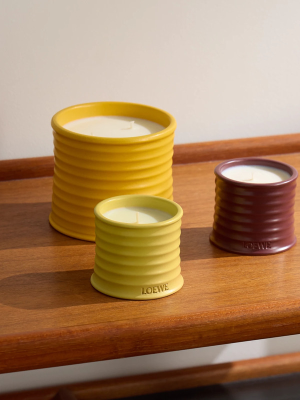  Loewe Perfumes - Honeysuckle Small Scented Candle, 170g - Men - Yellow 