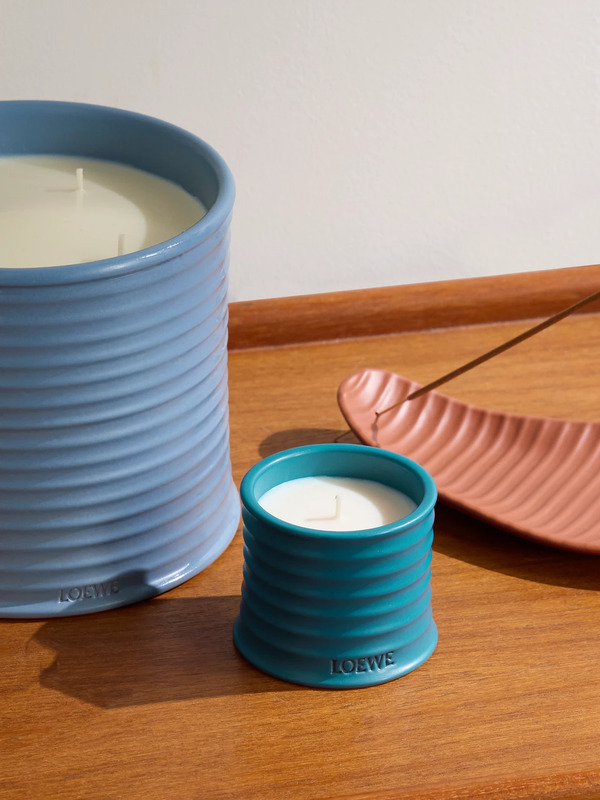  Loewe Perfumes - Incense Small Scented Candle, 170g - Men - Blue 