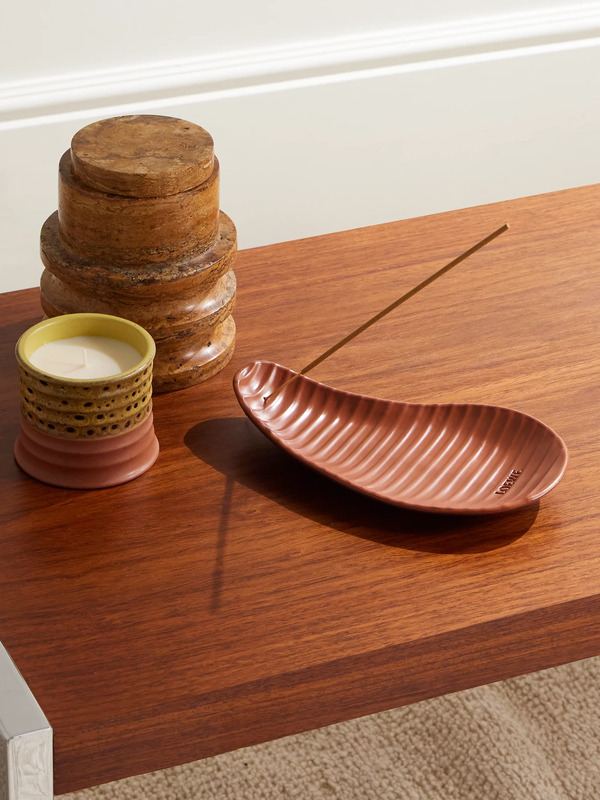  Loewe Perfumes - Ivy Ceramic And Bamboo Incense Set - Men - Orange 