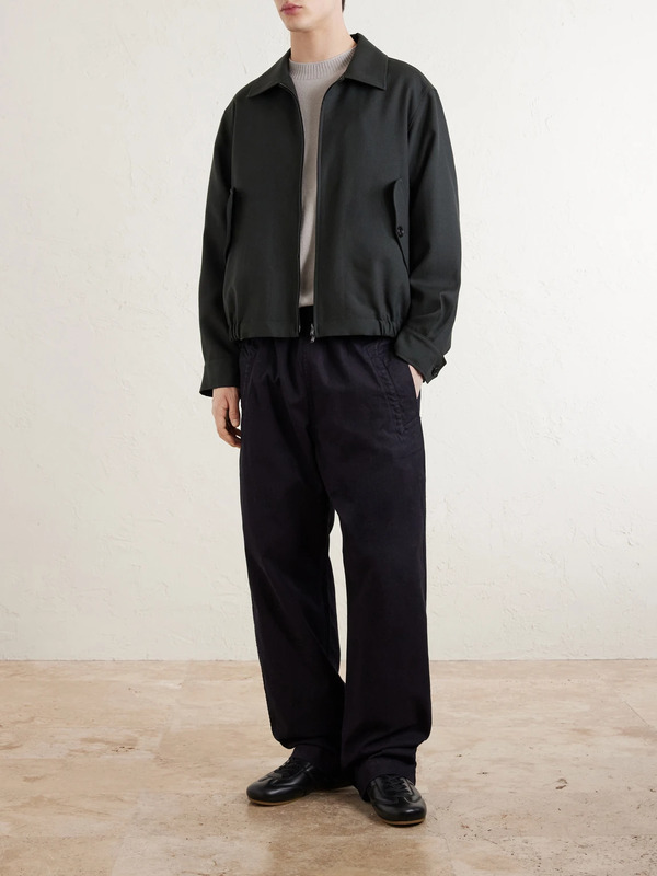  Margaret Howell - Virgin Wool Blouson Jacket - Men - Black - S 