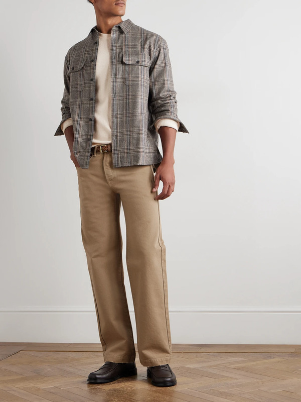  Massimo Alba - Oceano Straight-leg Selvedge Jeans - Men - Brown - Uk/us 34 