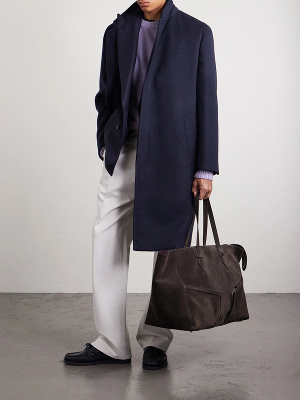  Métier - Sergeant Suede Tote Bag - Men - Brown 